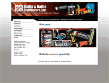 Tablet Screenshot of battleandbattle.net
